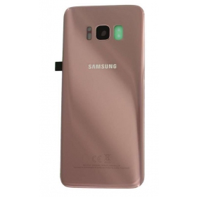 Samsung G950F Galaxy S8 tampa traseira da bateria rosa (Rose Pink) (usado grade C, original)
