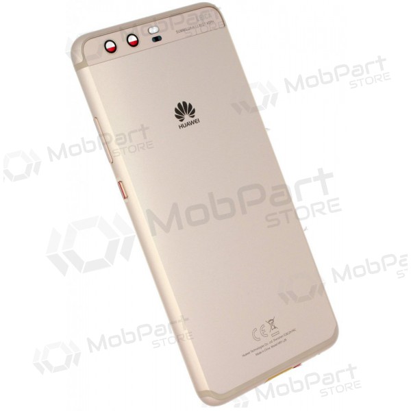 Huawei P10 Plus tampa traseira da bateria (dourado) (usado grade C, original)