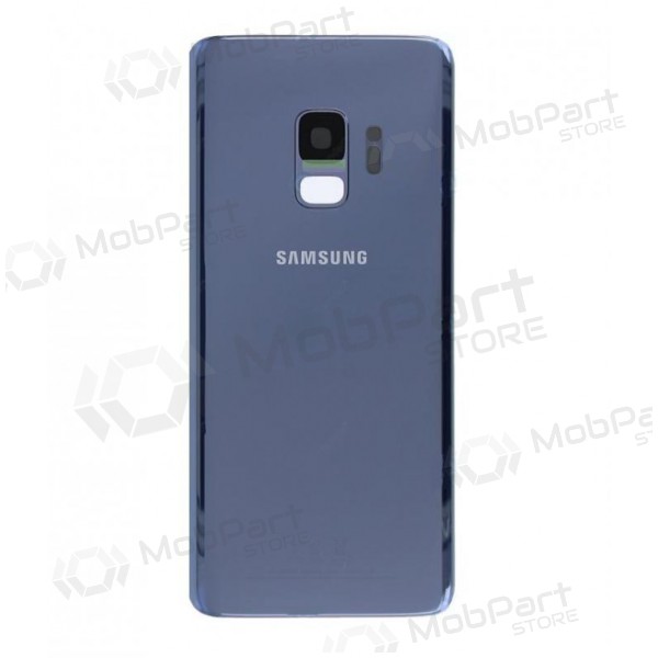 Samsung G960F Galaxy S9 tampa traseira da bateria azul (Coral Blue) (usado grade B, original)
