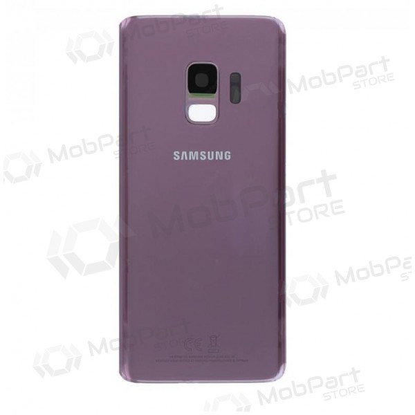 Samsung G960F Galaxy S9 tampa traseira da bateria violetinė (Lilac Purple) (usado grade B, original) Samsung G960F Galaxy S9 tampa traseira da bateria violetinė (Lilac Purple) (usado grade B, original)