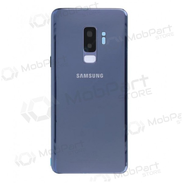 Samsung G965F Galaxy S9 Plus tampa traseira da bateria azul (Coral Blue) (usado grade A, original)