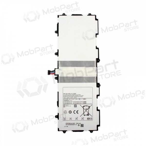 Samsung N8000 Galaxy Note 10.1 / P5100 Galaxy Note 10.1 / P7500 Galaxy Tab 10.1 (SP3676B1A) bateria / acumulador (7000mAh)
