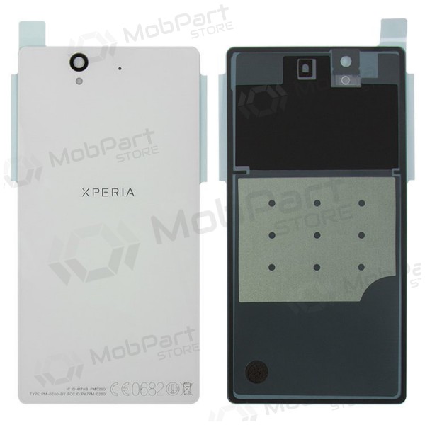Sony Xperia Z L36h C6602 / Xperia Z C6603 tampa traseira da bateria (branco)