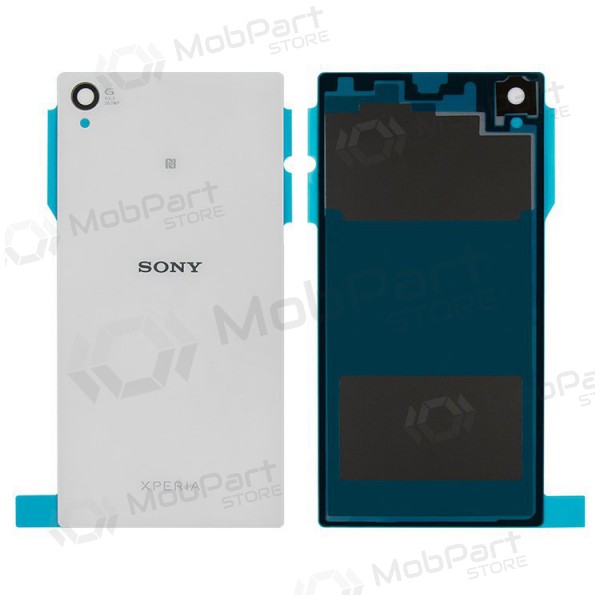 Sony Xperia Z1 L39h C6902 / Xperia Z1 C6903 / Xperia Z1 C6906 / Z1 C6943 tampa traseira da bateria (branco)