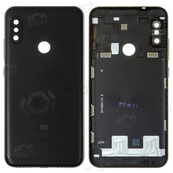 Xiaomi Mi A2 Lite / Redmi 6 Pro tampa traseira da bateria (preto)