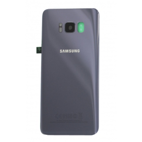 Samsung G950F Galaxy S8 tampa traseira da bateria violetinė (Orchid grey) (usado grade A, original)