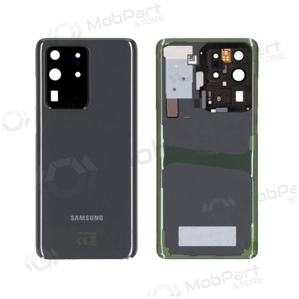 Samsung G988 Galaxy S20 Ultra tampa traseira da bateria cinza (Cosmic Grey) (usado grade A, original)