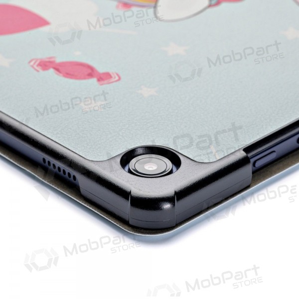 Capa Samsung Galaxy Tab A9+, Tab A11+ - Smart Leather (unicorn)