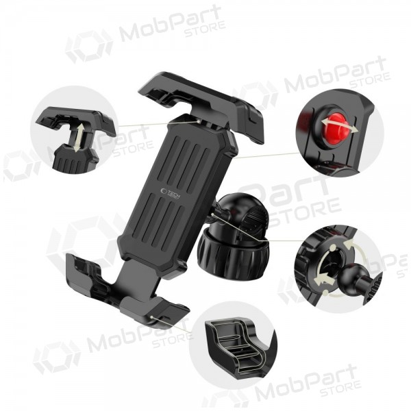 Suporte de telefone Tech-Protect V6 Universal para bicicleta e motocicleta