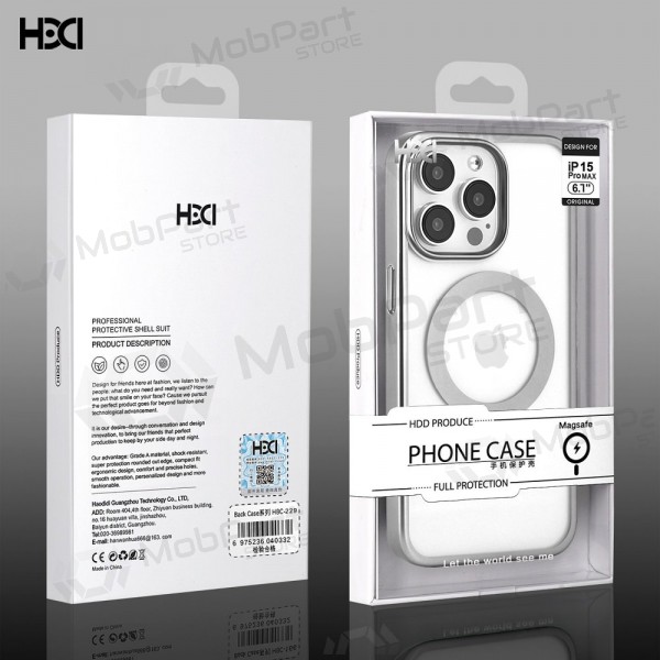 Capa HDD Electro MagSafe Case Apple iPhone 14 Pro Max cinza