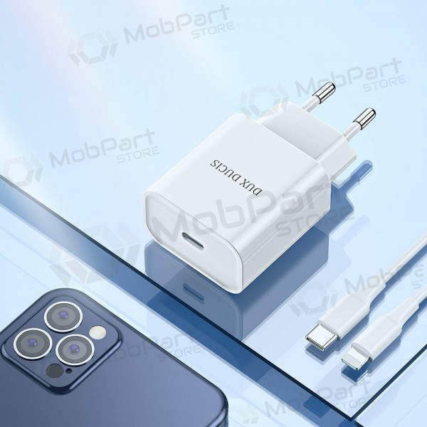 Carregador Dux Ducis C50 PD 20W Quick Charge (branco)