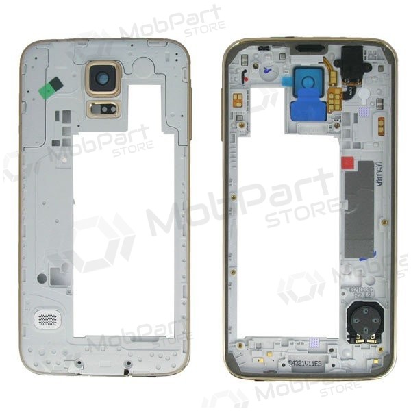 Samsung G900F Galaxy S5 moldura interna (dourado)