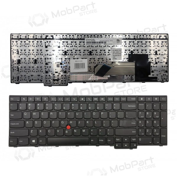 Lenovo: ThinkPad E550 E555 teclado com moldura Lenovo: ThinkPad E550 E555 teclado com moldura