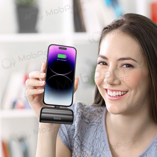 Bateria externa Power Bank Hoco J106 Lightning 5000mAh branca