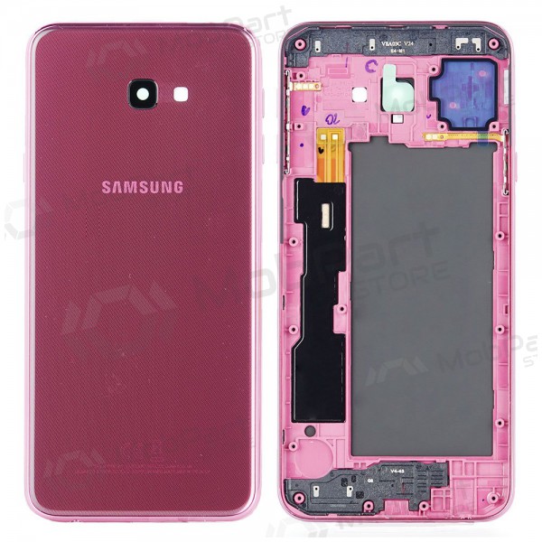 Samsung J415 Galaxy J4+ 2018 tampa traseira da bateria (rosa) (usado grade A, original) Samsung J415 Galaxy J4+ 2018 tampa traseira da bateria (rosa) (usado grade A, original)