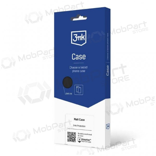 Capa para Apple iPhone 15 Plus - 3MK Matt Case (preto)