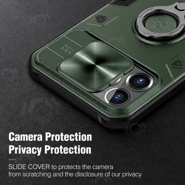 Apple iPhone 14 Pro capa „Nillkin Armor Pro“ (verde)