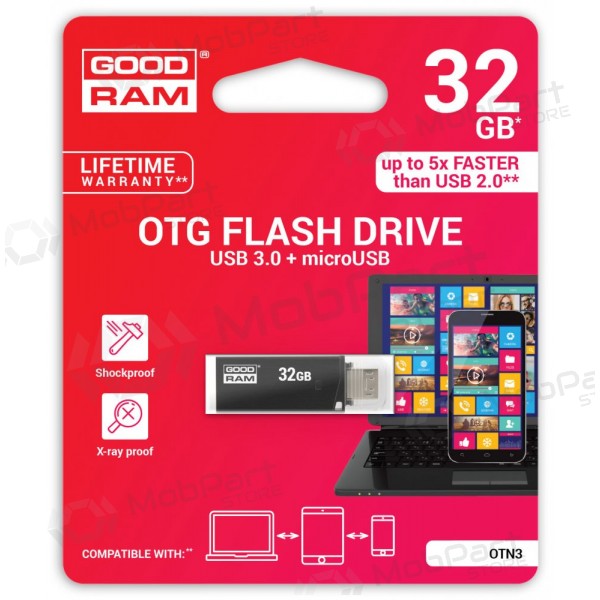 Pendrive GOODRAM OTN3 32Gb OTG USB 3.0 + 