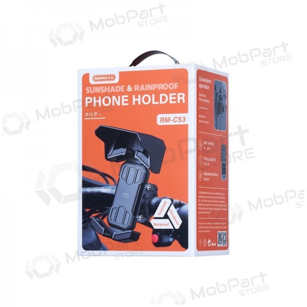 Suporte para telemóvel para bicicleta e mota Remax RM-C53
