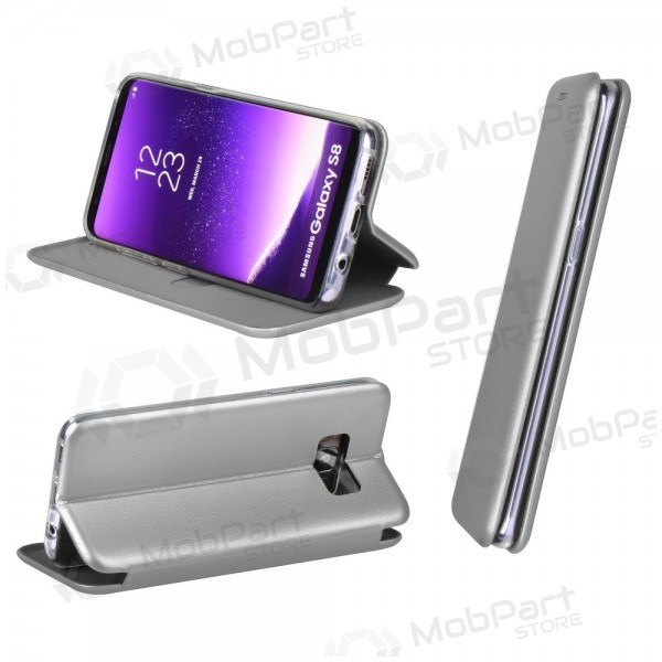 Capa para Apple iPhone 11 Pro - Book Elegance (cinzento)