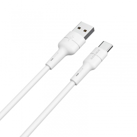 USB cabo Borofone BX30 Type-C 1.0m (branco)