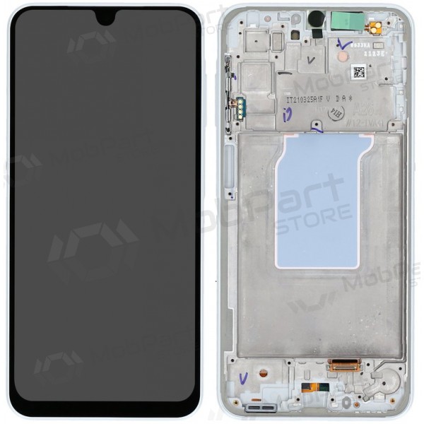 Samsung Galaxy A26 5G ecrã (branco) (com moldura) (original)