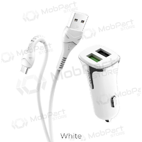 Carregador de carro HOCO Z31 USB + 