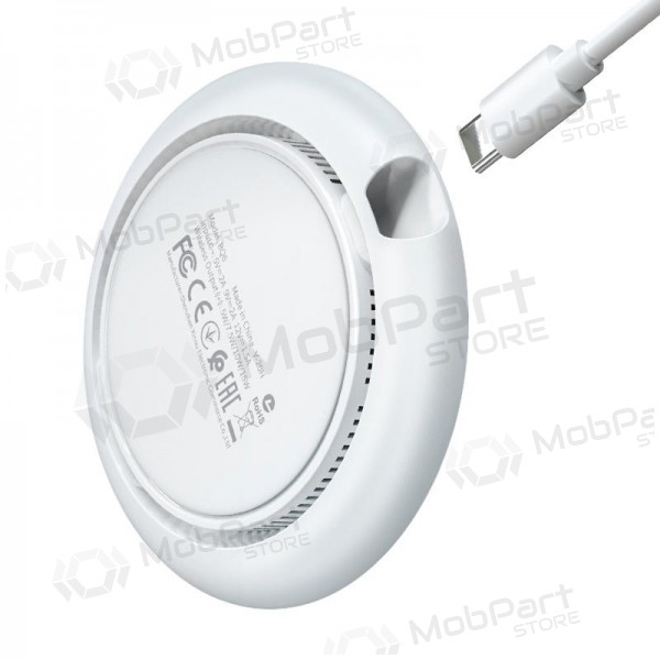 Carregador sem fio Borofone BQ6 QC3.0 (15W) (branco)