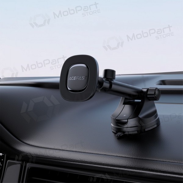 Suporte automotivo para telefone Acefast D45 no painel de instrumentos com ventosa.