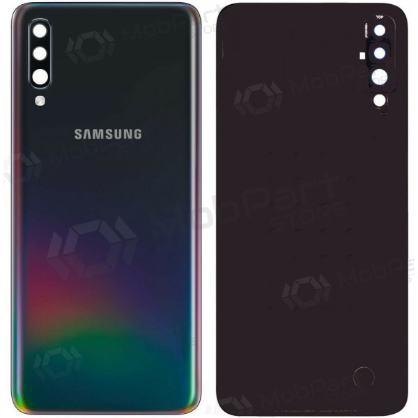 Samsung A505 Galaxy A50 2019 tampa traseira da bateria (preto) (service pack) (original)