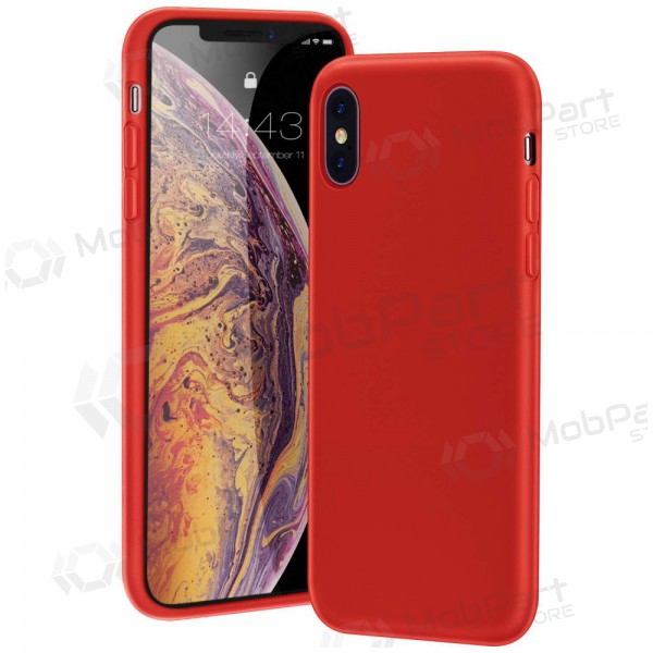 Capa Apple iPhone 13 - Liquid Silicone - 1.5mm (vermelha)