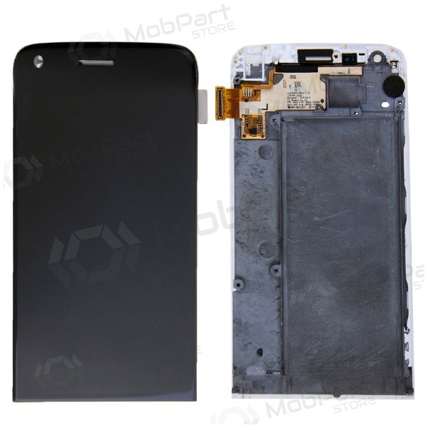 LG H850 G5 ecrã (com moldura) (preto) (service pack) (original)