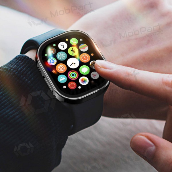 Capa protetora de LCD para Apple Watch Ultra 49mm - Dux Ducis Hamo (preta)
