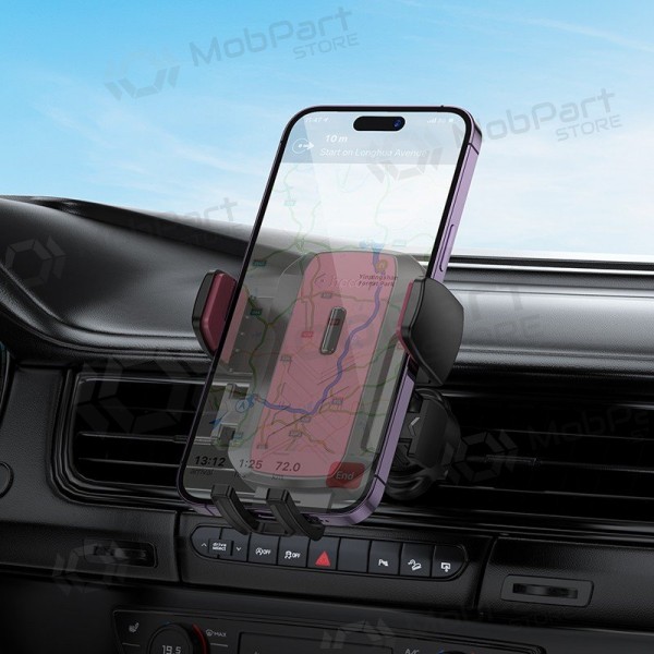 Suporte para telemóvel para carro Hoco H64 para grelhas de ventilação 4.5–7 polegadas