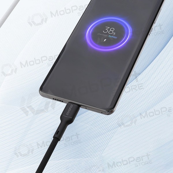 Cabo USB Dudao L9T USB-A para USB-C 5A 1.0m preto