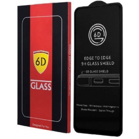 LCD apsauginis stikliukas 6D Xiaomi Redmi Note 14 Pro Plus 5G preto