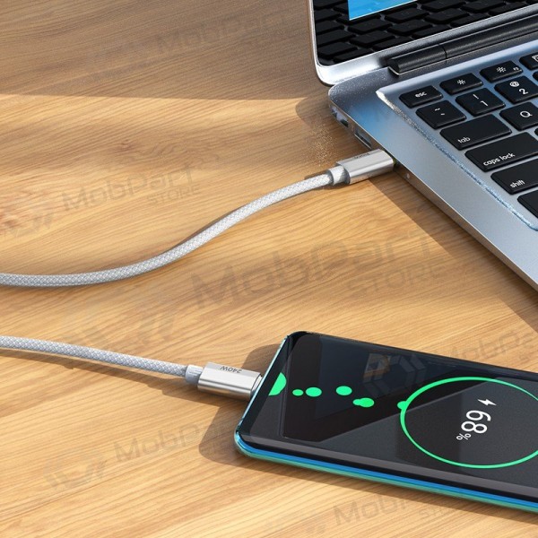 Cabo USB-C Hoco U134 USB-C para USB-C 1.8 m 240 W preto