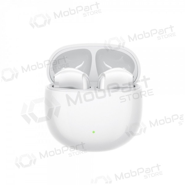 Fones de ouvido sem fio com microfone Joyroom JR-FB1 Bluetooth brancos