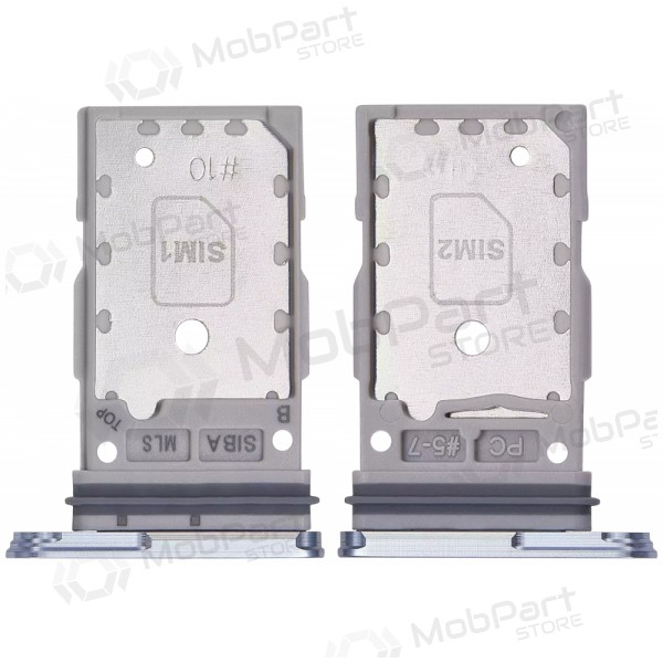 Suporte de cartão SIM Samsung Galaxy S24, S24+ (azul) (original)