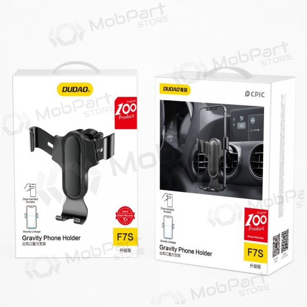 Suporte de telefone para carro Dudao F7s para grelha de ventilação