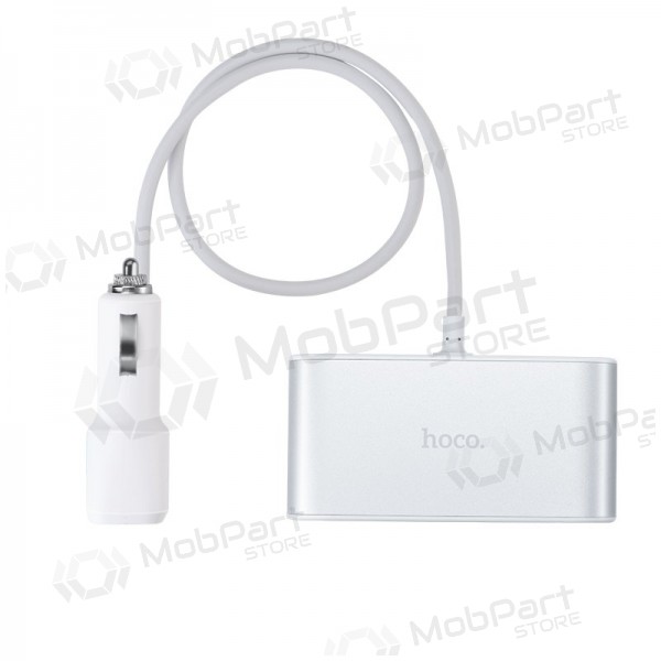Carregador de carro - šakotuvas Hoco Z13 2xUSB 3xconnector
