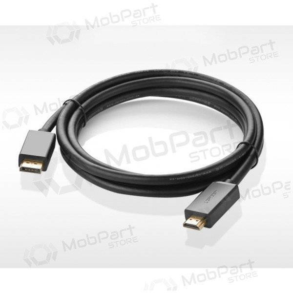 Cabo Ugreen DP101 DisplayPort to HDMI 2.0m preto