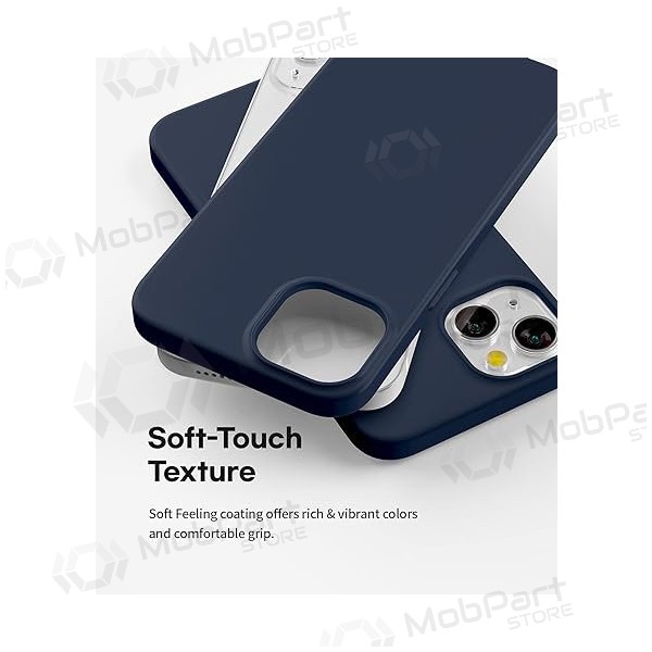 Capa para Apple iPhone 14 - Mercury Soft Feeling (azul escuro)