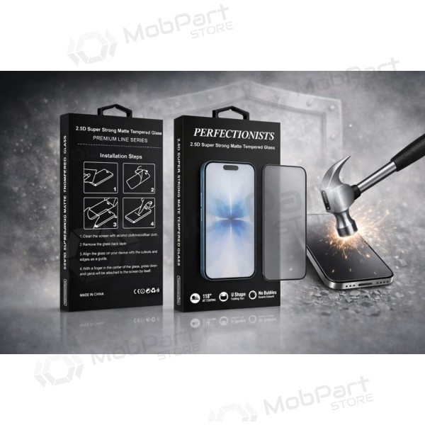 Apple iPhone 15 Plus, 16 Plus protetor de tela - Perfectionists 2.5D Super Strong Matte