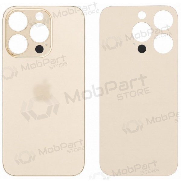 Capa traseira para Apple iPhone 14 Pro (dourada) (Premium)