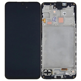 Samsung Galaxy A16 4G ecrã (preto) (com moldura) (original)