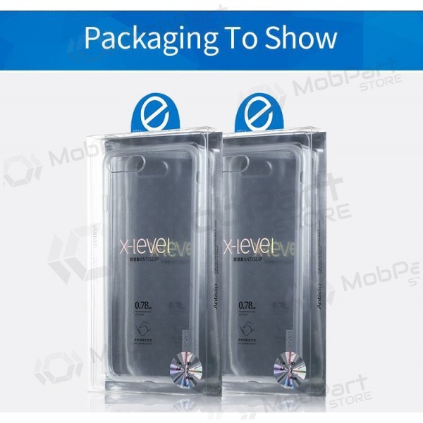 Samsung Galaxy A37 capa - X-Level Antislip (transparente)