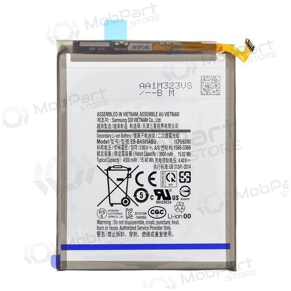 Samsung Galaxy A30, A50 bateria, akumuliatorius (EB-BA505ABU) Samsung Galaxy A30, A50 bateria, akumuliatorius (EB-BA505ABU)