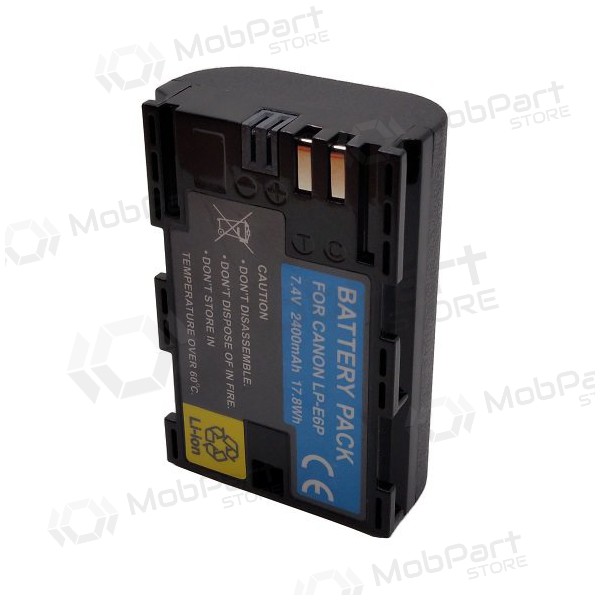 CANON LP-E6P 2400mAh foto bateria / acumulador CANON LP-E6P 2400mAh foto bateria / acumulador