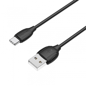 USB cabo Borofone BX19 USB-A to USB-C 1.0m preto